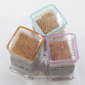 China manufacturer bulk bamboo wooden toothpick with custom packaging